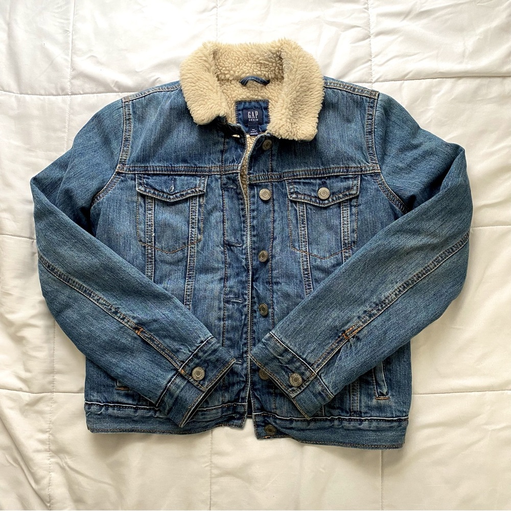 Gap Denim Sherpa Jean Jacket